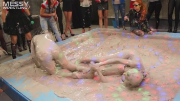 Messy Wrestling: Hittin' It Hard In The Mud - No Stopping Till There's Not A Dry Spot Left! Screencap 67 on sinx.preview.netperv.com