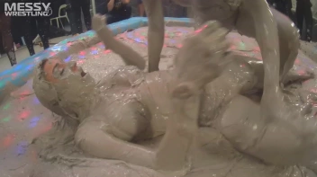 Messy Wrestling: Hittin' It Hard In The Mud - No Stopping Till There's Not A Dry Spot Left! Screencap 69 on sinx.preview.netperv.com