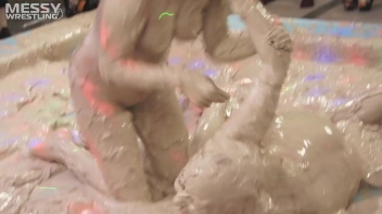 Messy Wrestling: Hittin' It Hard In The Mud - No Stopping Till There's Not A Dry Spot Left! Screencap 79 on sinx.preview.netperv.com