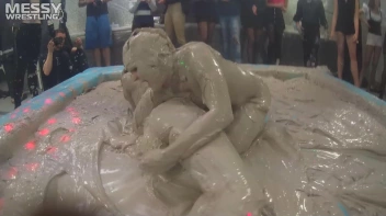 Messy Wrestling: Hittin' It Hard In The Mud - No Stopping Till There's Not A Dry Spot Left! Screencap 82 on sinx.preview.netperv.com