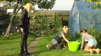 Blonde Is All Tied Up Getting Wet And Messy Screencap 5 on sinx.preview.netperv.com