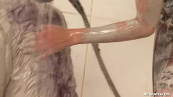 Eurobabe Post Mud Fight Shower Down Screencap 16 on sinx.preview.netperv.com