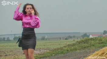 Spoilt Brat Loses It And Falls Into Muddy Puddle - Cam 2 Screencap 2 on sinx.preview.netperv.com