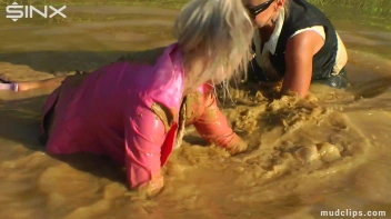 Mud Wrestling Catfighting Babes Dirty Dunking - Cam 1 Screencap 41 on sinx.preview.netperv.com