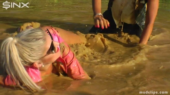 Mud Wrestling Catfighting Babes Dirty Dunking - Cam 1 Screencap 42 on sinx.preview.netperv.com
