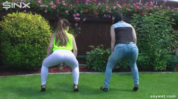 Cute Babes Get Soaked During Exercise - Cam 1 Screencap 10 on sinx.preview.netperv.com