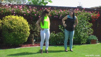 Cute Babes Get Soaked During Exercise - Cam 1 Screencap 6 on sinx.preview.netperv.com