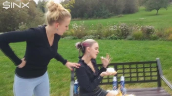 Wet And Messy Creamy Waffle Fun Screencap 18 on sinx.preview.netperv.com