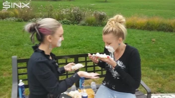 Wet And Messy Creamy Waffle Fun Screencap 27 on sinx.preview.netperv.com