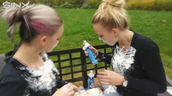 Wet And Messy Creamy Waffle Fun Screencap 41 on sinx.preview.netperv.com