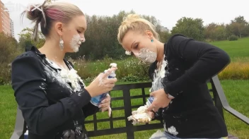 Wet And Messy Creamy Waffle Fun Screencap 45 on sinx.preview.netperv.com