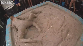 Messy Wrestling (Lost Footage Found): Badass Babes Throw Down Hard! 1/2 Price!!! Action Cam Footage! Screencap 34 on sinx.preview.netperv.com