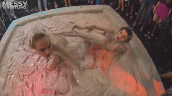 Messy Wrestling: Fashion Freaks Throw Down In The Mud - Watch Them Roar! Screencap 45 on sinx.preview.netperv.com