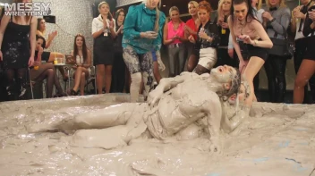 Messy Wrestling: Fashion Freaks Throw Down In The Mud - Watch Them Roar! Screencap 62 on sinx.preview.netperv.com