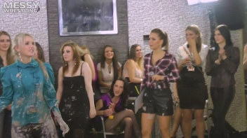 Messy Wrestling: Fashion Freaks Throw Down In The Mud - Watch Them Roar! Screencap 68 on sinx.preview.netperv.com
