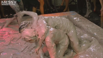 Messy Wrestling: Fashion Freaks Throw Down In The Mud - Watch Them Roar! Screencap 75 on sinx.preview.netperv.com