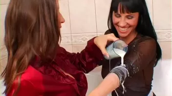 Pouring Milk All Over Each Other Screencap 66 on sinx.preview.netperv.com