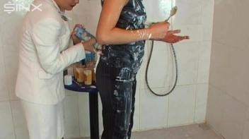 Gorgeous Brunettes Smeared In Cream And Puddings Screencap 17 on sinx.preview.netperv.com