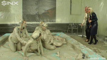 Wet and Messy Mud Wrestling Screencap 3 on sinx.preview.netperv.com