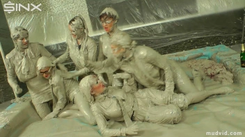 Wet and Messy Mud Wrestling Screencap 58 on sinx.preview.netperv.com