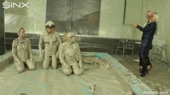 Wet and Messy Mud Wrestling Screencap 6 on sinx.preview.netperv.com