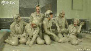 Wet and Messy Mud Wrestling Screencap 61 on sinx.preview.netperv.com