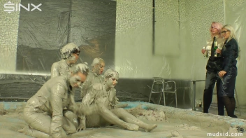 Wet and Messy Mud Wrestling Screencap 11 on sinx.preview.netperv.com