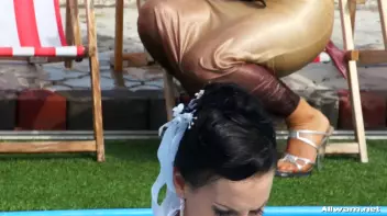 Wedding Day Wetlook Disaster Screencap 61 on sinx.preview.netperv.com