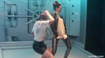 Wet amateur babes stripping down to their underwear Screencap 5 on sinx.preview.netperv.com