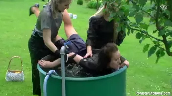 Three Beauties Make A Mess Of Themselves In The Backyard Screencap 53 on sinx.preview.netperv.com