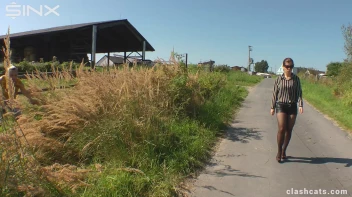 Feisty Europeans Catfight Outside - Cam 1 Screencap 2 on sinx.preview.netperv.com