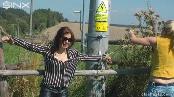 Feisty Europeans Catfight Outside - Cam 1 Screencap 28 on sinx.preview.netperv.com