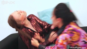 Temperamental Babes Hair Pulling Pillow Fight - Cam 2 Screencap 18 on sinx.preview.netperv.com