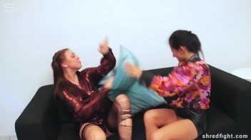 Temperamental Babes Hair Pulling Pillow Fight - Cam 2 Screencap 26 on sinx.preview.netperv.com