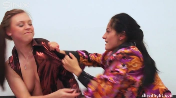 Temperamental Babes Hair Pulling Pillow Fight - Cam 2 Screencap 39 on sinx.preview.netperv.com