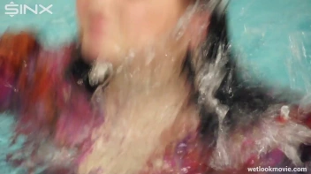 Brunette In Jeans Enters Swimming Pool Clothed Screencap 36 on sinx.preview.netperv.com