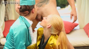 Simony Diamond: Shiny Satin Babes Love The Taste Of High-End Ass And Cum Screencap 79 on sinx.preview.netperv.com