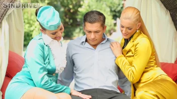 Simony Diamond: Shiny Satin Babes Love The Taste Of High-End Ass And Cum Screencap 10 on sinx.preview.netperv.com