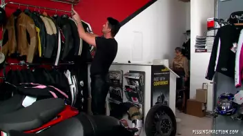 Biker Piss Threesome Screencap 1 on sinx.preview.netperv.com