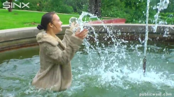 Brunette's Wet And Messy Water Frolic Screencap 18 on sinx.preview.netperv.com