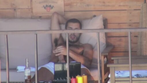 Latest deal - arab bear solo masturbation