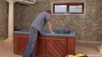 A devilish looking lady pissing in action Screencap 1 on sinx.preview.netperv.com