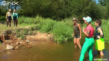 Soaking wet catfight with stuck up blondes Screencap 1 on sinx.preview.netperv.com