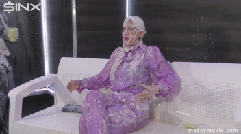 Feisty Blondes' Messy Milkshake Rumble Screencap 57 on sinx.preview.netperv.com