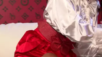 Lesbian White Satin Orgasmatics Sensation Screencap 5 on sinx.preview.netperv.com