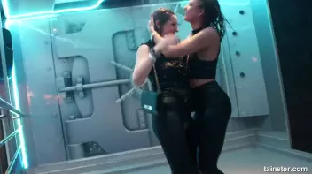 Gorgeous girls party hard under the shower Screencap 34 on sinx.preview.netperv.com