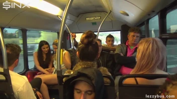 Tattooed Lesbians Fingering Fun On The Bus Screencap 4 on sinx.preview.netperv.com