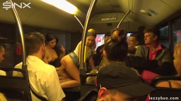 Tattooed Lesbians Fingering Fun On The Bus Screencap 40 on sinx.preview.netperv.com