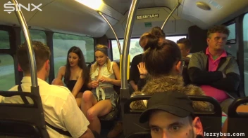 Tattooed Lesbians Fingering Fun On The Bus Screencap 46 on sinx.preview.netperv.com