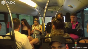 Tattooed Lesbians Fingering Fun On The Bus Screencap 47 on sinx.preview.netperv.com